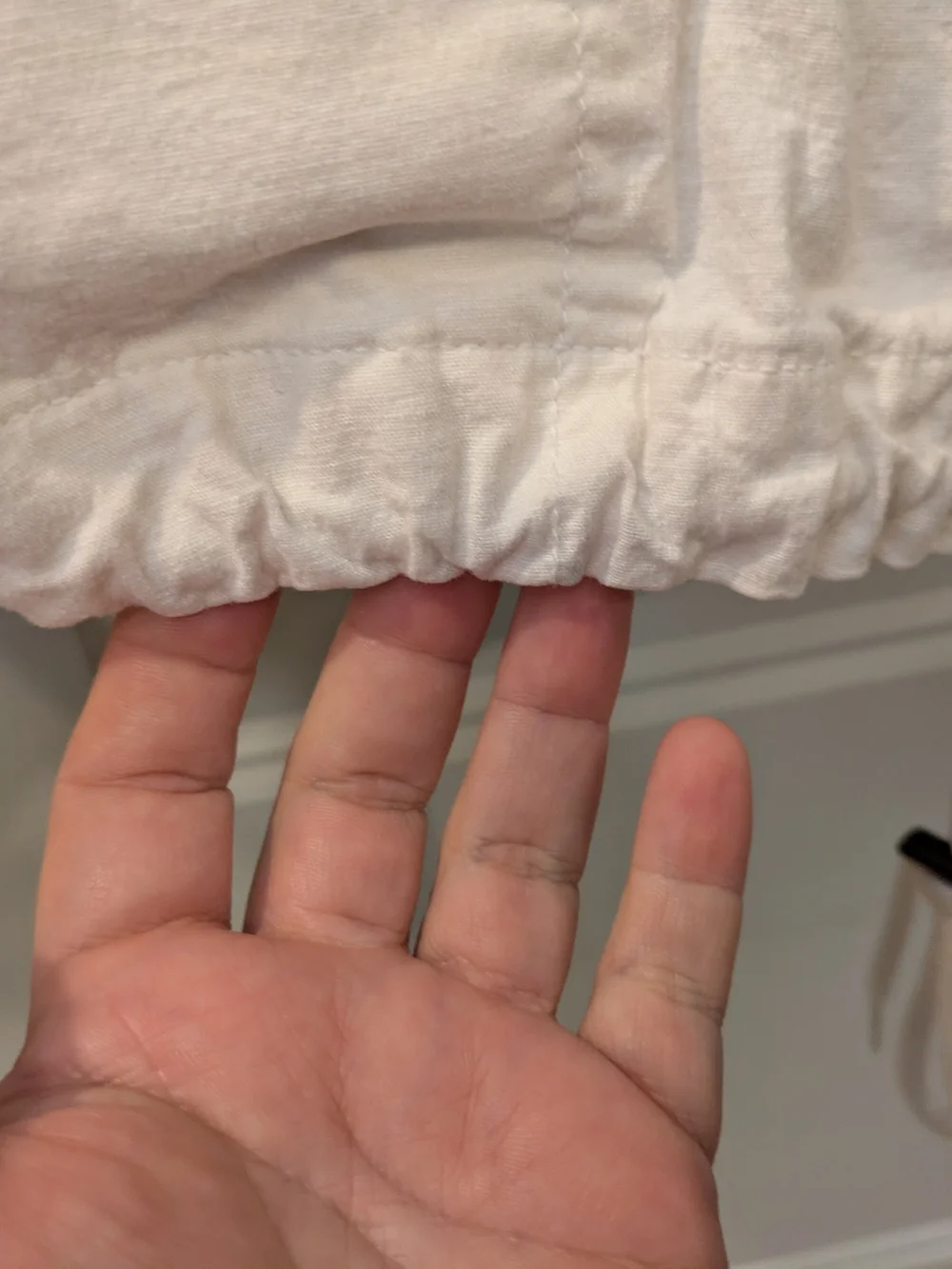 Lane Bryant Cream Utility Drawstring Jacket
